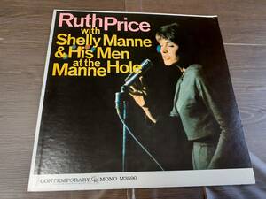 L5179◆LP / ルース・プライス Ruth Price With Shelly Manne & His Men / At The Manne Hole / M 3590 Mono