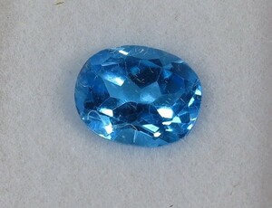 B　ブルートパーズ③　宝石　ルース　天然　黄玉　topaz　トパーズ