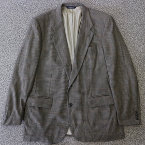 90s USA製 Burberrys テーラードジャケット チェック ブレザー ウール BURBERRY バーバリー ジャケット コート 80s ヴィンテージ