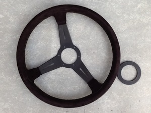 NARDI ナルディ CLASSIC 36 BLACK SUEDE/BLACK SPOKES