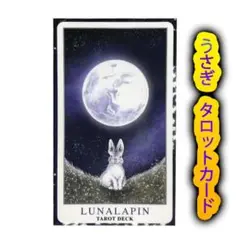 うさぎ ウサギ 兎 月 タロットカード オラクル 占星術 占い ルナラパン 入門
