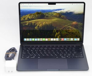 人気！CTOモデル MacBook Air (M2, 2022) 8C/10C メモリ:24GB SSD:1TB ミッドナイト D49R