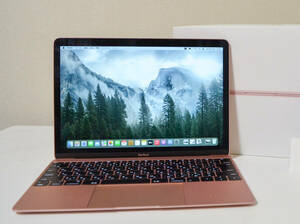 ☆充放電回数52☆MacBook Retina 12インチ Early 2016 Intel Core m5 512GB SSD