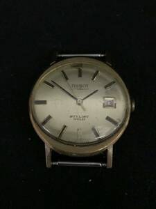 D211★TISSOT ティソ AUTOMATIC STYLIST GOLD 手巻き フェイスのみ 稼働品