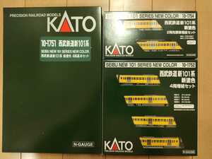 KATO 10-1751 10-1752 10-1754 西武-新101系/新塗色/10両セット(2両先頭車+4両増結+4両基本)