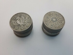 100円銀貨（昭和30年代・鳳凰）20 古銭 枚セット