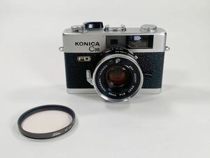 【ジャンク品】KONICA C35 FDコニカ コンパクトフィルムカメラ