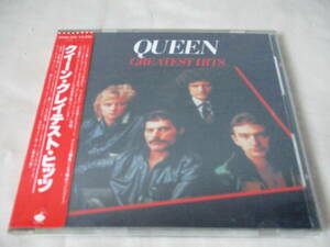 QUEEN Greatest Hits ‘86(original ’80) 国内シール帯付初期盤 32XD-329マトリックス”11” ベスト 日本独自編集曲 全１４曲