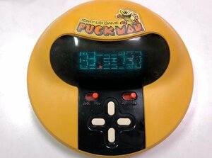 レトロゲーム機 パックマン PUCK MAN 前期表記 電子ゲーム機 LSIゲーム トミー製 ゲームウォッチ 中古品