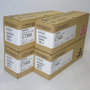 4色セット 純正 リコー RICOH IPSIO SP トナー C730S ブラック シアン マゼンタ イエロー IPSiO SPC730/SPC730L用【送料無料】 NO.4750