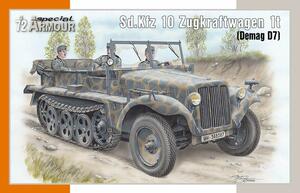 1/72 スペシャル・アーマー（Special Armour）　ドイツ軍　Sd.kfz 10　1ｔハーフトラック　No.SA72021