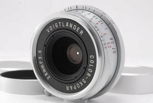Voigtlander フォクトレンダー COLOR SKOPAR カラースコパー 28mm F3.5 Lマウント #5232