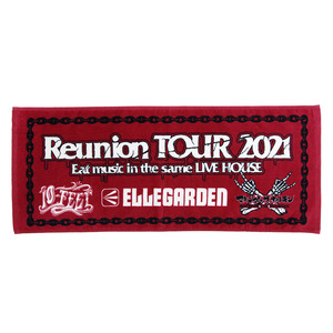 ◆◇Reunion TOUR 2021 フェイスタオル レッド◇◆