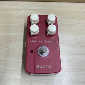 132 JOYO エフェクター Deluxe Crunch 現状品 通電のみ確認 