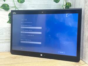 富士通 ARROWS Tab Q736/P [Core i5 6300U 2.4GHz/RAM:4GB/SSD:128GB/13.3インチ]Windows 10 タブレットPC 動作品 ※ジャンク扱い