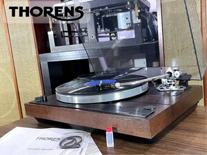 レコードプレーヤー THORENS TD321 MKII SME 3009 S2 improved 搭載 取説/新品ベルト付属 Audio Station