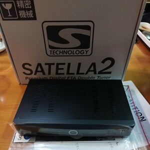 【在庫限り】サテラ2｜satella2 HD対応デジタルFTAチューナー 無料衛星放送！ダブル録画対応Ｗチューナー｜衛星チューナー 最新パッチ