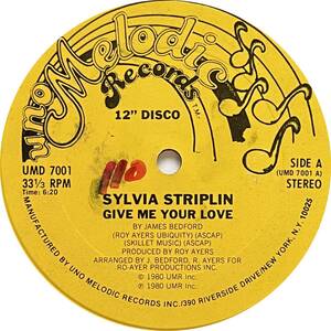 Sylvia Striplin - Give Me Your Love / You Can