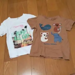 H＆M　キッズ　Tシャツ　2枚セット
