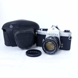 ペンタックス SPOTMATIC スポットマチック SP シルバー + Super-Takumar 55mm F1.8 フィルムカメラ 現状品 USED /2405C