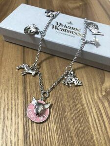 希少 ヴィヴィアンウエストウッド Vivienne Westwood LOVE ME pig ネックレス 鹿 馬 カエル ハート フクロウ オーブ アクセサリー 箱付き