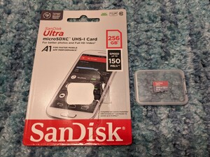 0602u1531　SanDisk (サンディスク) microSDカード 256GB Ultra UHS I スマートフォン用 150MB/s R SDSQUAC-256G-GN6MN