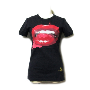 Vivienne Westwood 　ヴィヴィアンウエストウッド 　香港回顧展限定 リップTシャツ 136886-q