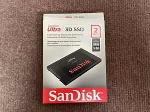 SanDisk SSD SDSSDH3-2T00-G25 Ultra 3D 2.5インチ 7mm SATA 2TB TLC