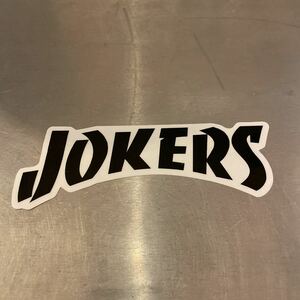 JOKERSSKATE SHOPジョーカーズスケートショップ　オリジナルステッカー　大　カリフォルニア　ハンティントンビーチ　antihero