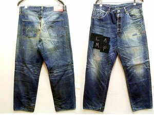 即決[XL]WTAPS 09SS BLUES TRASH LAMF セルビッチ 赤耳 デニム 091LTDT-PTM02 パンツ■6634