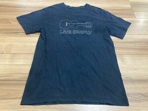 patagonia パタゴニア　p6 リブシンプリー　ウクレレ　ギター　tシャツ ブラック　２０１４年製　Ｓサイズ　厚手　ヴィンテージ