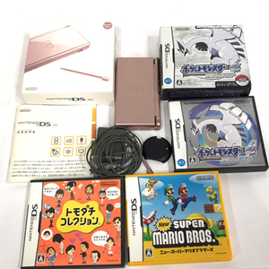 1円 任天堂 USG-001 Nintendo DS Lite/NTR-P-A2DJ New スーパーマリオブラザーズ 等 含む ゲーム機 ソフト まとめ