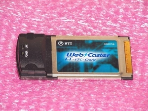 [CardBus/PC Card] NTT Web Caster FT-STC-Oa/g [PCMCIA]
