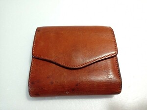 leather craft by emi 本革折り財布