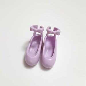 即決 リカちゃん ジェニー momoko サンダル パンプス 靴 シューズ 紫 パープル 人形用 タカラ