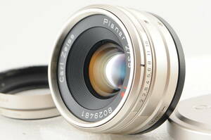 ★超美品★ Contax Carl Zeiss Planar 35mm F2 Gマウント 付属品付★清潔感溢れる綺麗な外観! 光学系カビ・クモリなし! 細かく動作確認済!