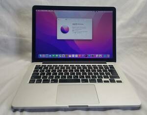  MacBook Pro 13-inch 2015 　M.2 256GB搭載 os Big sur 　Mac office 格安出品　ノンクレーム対応