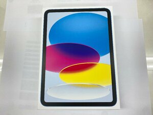 新品未開封　SIMフリー　iPad (第10世代）　64GB　ブルー　Wi-Fi＋Cellular　箱付属品完備　管理番号：4-25【安心保証】