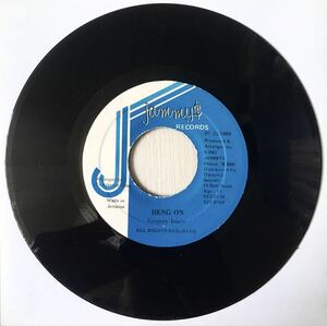 Gregory Isaacs - Heng On / Jammys Reggae Dancehall Foundation Dub Roots / 45RPM 7インチレコード