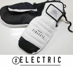 【新品】24 ELECTRIC PUFF MITTEN SNOW GLOVE - WHITE - Lサイズ エレクトリック 正規品 ミトン グローブ スノーボード