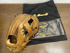 I★ ミズノmizuno ミズノプロ mizunopro 硬式 内野手用 グローブ グラブ 野球 中古品