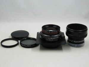 [20000S2]★超極上美品★RODENSTOCK Apo-Sironar-S 150mm F5.6 75° フィルター2種・HORSEMAN 2X LF TELECONVERTER 付き