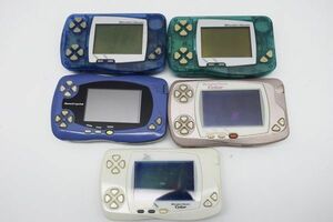 D268H 035 バンダイ WonderSwan ワンダースワンカラー 本体のみ まとめて 計5台セット 現状品 ジャンク