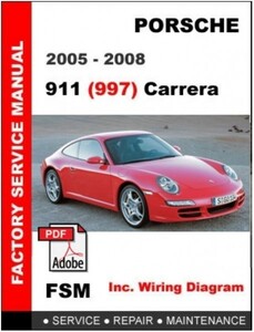 PORSCHE 911 CARRERA ( 997 ) 2005 - 2008 ワークショップマニュアル サービスリペアマニュアル 配線図 整備書