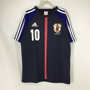 【良品】サッカー 日本代表 2012 ホーム ナンバーTシャツ #10 サイズM アディダス adidas