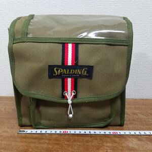 SPALDING 小型 フロントバック 23×11×20 未使用品 ヴィンテージ New Old Stock (NOS)