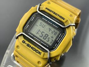[A1306]1円～☆メンズ腕時計 CASIO カシオ Gショック イエロー DW-5600E 動作品
