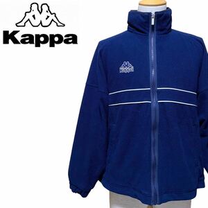 【Kappa】 90s カッパ　フリースジャケット　ワンポイント刺繍　メンズ　Mサイズ