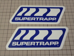 SUPERTRAPP ステッカー 2枚(150×56mm) スーパートラップ スパトラ