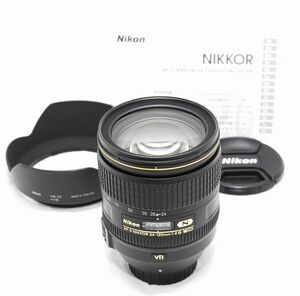 【新品級の超美品・純正フード付き】Nikon ニコン AF-S NIKKOR 24-120mm f/4 G ED VR